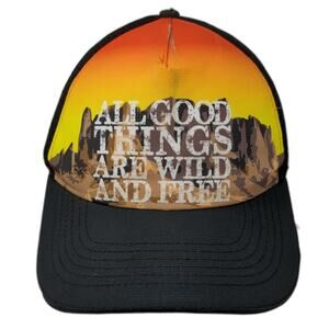 All Good Things Are Wild And Free Snapback Hat Multi One Size Headsweats